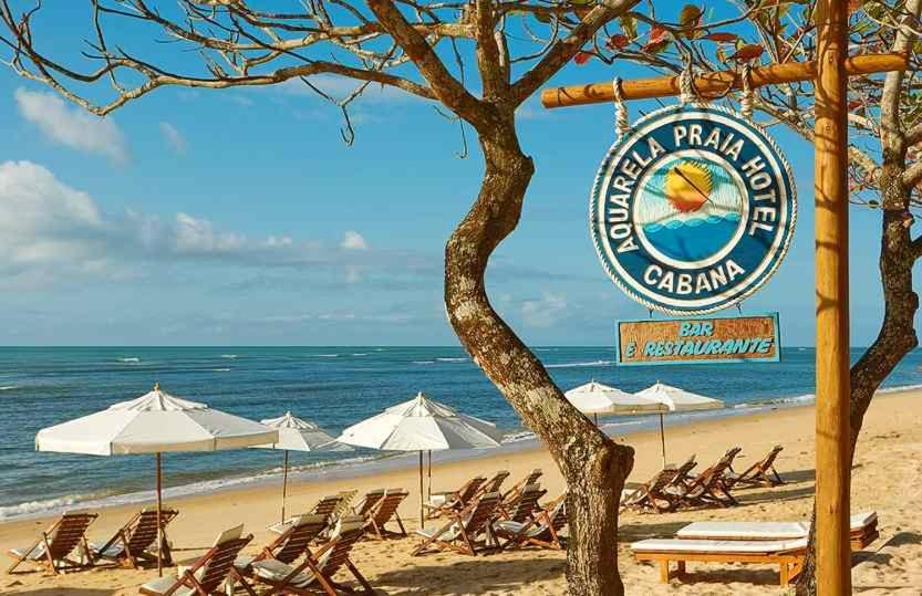 Aquarela Praia Hotel Porto Seguro Exterior photo